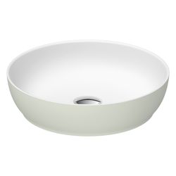 Duravit Sivida Aufsatzbecken 400mm, Weiß Seidenmatt/Blassgrün Matt, DuroCast Plus, ... DURAVIT-266000FH00 4067116415971 (Abb. 1)