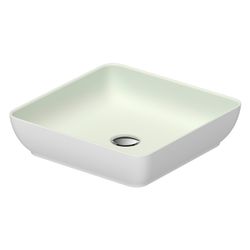 Duravit Sivida Aufsatzbecken 400mm, Blassgrün Matt/Weiß Seidenmatt, DuroCast Plus, ... DURAVIT-266001FG00 4067116416022 (Abb. 1)
