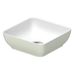 Duravit Sivida Aufsatzbecken 300mm, Weiß Seidenmatt/Blassgrün Matt, DuroCast Plus, ... DURAVIT-266003FH00 4067116416121 (Abb. 1)