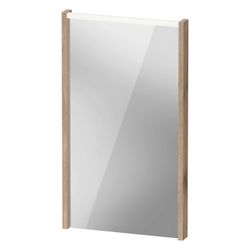 Duravit D-Code Spiegel Wandmontage 50x400x700mm Eiche Marmoriert LED oben 3W B... DURAVIT-DC7075055550000 4067116378269 (Abb. 1)