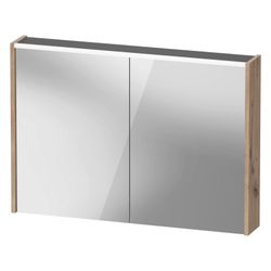 Duravit D-Code Spiegelschrank Wandmontage 148x1000x700mm, Eiche Marmoriert, 2 ... DURAVIT-DC7107055550000 4067116376814 (Abb. 1)
