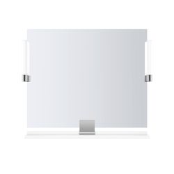 Duravit Sivida Spiegel Wandmontage 36x850x650mm Mattweiß LED 9W Betätigung Sen... DURAVIT-SV7422010180000 4067116405583 (Abb. 1)