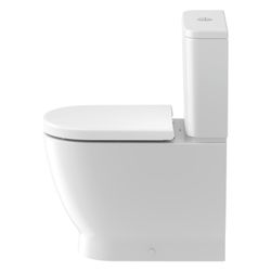 Duravit D-Code Stand WC für Kombination 600x370x400mm Weiß Hochglanz 45/3l Tiefspü... DURAVIT-20600900002 4067116383249 (Abb. 1)