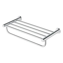 Duravit D-Code Handtuchablage 220x650x112mm, Chrom, Schraubbefestigung... DURAVIT-0099251000 4021534636226 (Abb. 1)