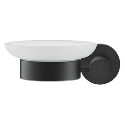 Duravit D-Code Seifenschale 120x137x53mm Mattschwarz/Mattweiß Messing/Milchglas Sch... DURAVIT-0099174600 4067116346138 (Abb. 1)