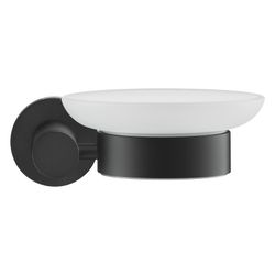Duravit D-Code Seifenschale 120x137x53mm Mattschwarz/Mattweiß Messing/Milchglas Sch... DURAVIT-0099184600 4067116346145 (Abb. 1)