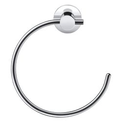 Duravit D-Code Handtuchring 67x169x182mm, Chrom, Schraubbefestigung... DURAVIT-0099211000 4021534636189 (Abb. 1)
