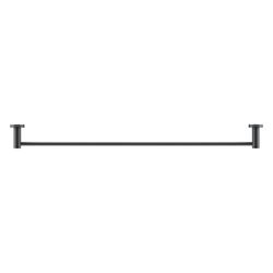 Duravit D-Code Handtuchhalter 80x848x48mm, Mattschwarz, Messing, 1 Arm, mit Befesti... DURAVIT-0099234600 4067116346411 (Abb. 1)