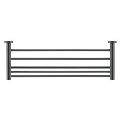 Duravit D-Code Handtuchablage 220x650x112mm, Mattschwarz, Schraubbefestigung... DURAVIT-0099254600 4067116346374 (Abb. 1)