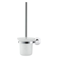 Duravit Bürstengarnitur D-Code 154x154x342mm, wandhäng. Chrom/Mattweiß, Messing, Sc... DURAVIT-0099271000 4021534636240 (Abb. 1)