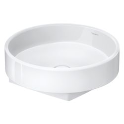 Duravit Balcoon Aufsatzbecken 450mm, Weiß Hochglanz, DuraShield, rund, ohne ÜL und ... DURAVIT-240945AA79 4067116435481 (Abb. 1)