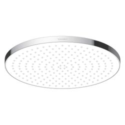 Duravit Kopfbrause, Chrom Hochglanz, Kunststoff, Rund, d. Kopfbrause 230mm, 24l/m... DURAVIT-UV0660017010 4063382938015 (Abb. 1)