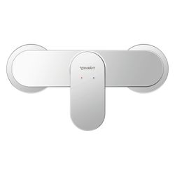 Duravit Wave Einhebel-Brausemischer Aufputz, Chrom, 24l/min, S-Anschlüsse, 1/2", ... DURAVIT-WA4230000010 4067116105728 (Abb. 1)