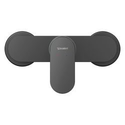 Duravit Wave Einhebel-Brausemischer Aufputz, Mattschwarz, 24l/min, S-Anschlüsse, ... DURAVIT-WA4230000046 4067116105742 (Abb. 1)