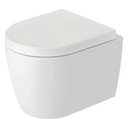 Duravit ME by Starck Wand-WC 480x370x350mm Weiß Seidenmatt 45l HygieneGlaze Plus Ti... DURAVIT-253009AC00 4067116444759 (Abb. 1)
