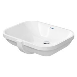 Duravit D-Code Einbauwaschtisch 430x560x210mm, Einbau von unten, Weiß Hochglanz, oh... DURAVIT-0338560000 4021534457852 (Abb. 1)