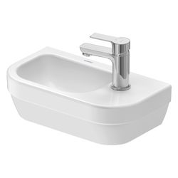 Duravit D-Code Handwaschbecken 220x400x140mm, Weiß Hochglanz, Rund, 1 Waschplatz L... DURAVIT-07494000412 4067116382280 (Abb. 1)