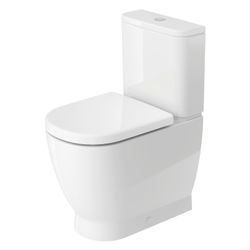 Duravit D-Code Stand WC für Kombination 600x370x400mm Weiß Hochglanz 45/3l Tiefspü... DURAVIT-20600900002 4067116383249 (Abb. 1)