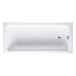 Duravit D-Code Badewanne 420x700x1600mm, Weiß glänzend, Rechteckig, Einbau, Ab... DURAVIT-700096000000000 4021534386442 (Abb. 1)