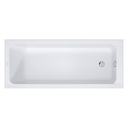 Duravit D-Code Badewanne 470x700x1700mm, 230l, Weiß, Rechteckig, Einbau, 1 Rüc... DURAVIT-700670000000000 4067116361438 (Abb. 1)