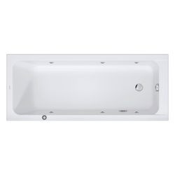 Duravit D-Code Whirlwanne Rechteckig, Einbau, 700x1700x470mm, Jet Project, 1 R... DURAVIT-760670000JP1000 4067116364538 (Abb. 1)