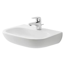 Duravit D-Code Handwaschbecken 340x450x145mm, Weiß Hochglanz, Rechteckig, 1 Waschpl... DURAVIT-0707450070 4021534640575 (Abb. 1)