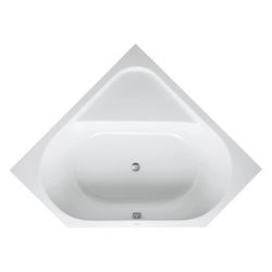 Duravit D-Code Badewanne 420x1400x1400mm, Weiß glänzend, Fünfeck, Einbau, 2 Rü... DURAVIT-700137000000000 4021534394287 (Abb. 1)