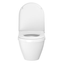 Duravit Starck 3 Wand-WC 540x365x355mm, Weiß Hochglanz, 6l, WonderGliss, Flachspül... DURAVIT-22010900001 4021534223648 (Abb. 1)