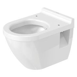 Duravit Starck 3 Wand-WC 545x365x355mm, Weiß Hochglanz, 6l, WonderGliss, Tiefspüle... DURAVIT-22060900001 4021534390692 (Abb. 1)