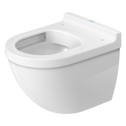Duravit Starck 3 Wand-WC 485x370x375mm Weiß Hochglanz 45l Tiefspüler rimless waager... DURAVIT-2520090000 4067116415834 (Abb. 1)