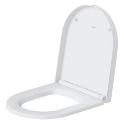 Duravit ME by Starck WC-Sitz Weiß Seidenmatt, 374x40x438mm, mit Absenkautomatik, Si... DURAVIT-0020193200 4067116443271 (Abb. 1)