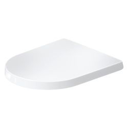 Duravit Balcoon WC-Sitz D-shaped Weiß, 374x40x458mm, ohne Absenkautomatik, Sitzgarn... DURAVIT-0027610000 4067116454802 (Abb. 1)