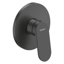 Duravit Wave Einhebelmischer Unterputz Set, 1 Verbraucher, Mattschwarz, 1 Verbrau... DURAVIT-WA4210007046 4067116463705 (Abb. 1)