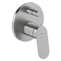 Duravit Wave Einhebelmischer Unterputz Set, 2 Verbraucher, Edelstahl gebürstet, 2... DURAVIT-WA4210008070 4067116463781 (Abb. 1)