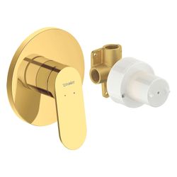 Duravit Wave Einhebelmischer Unterputz Set, 1 Verbraucher, Gold poliert, 1 Verbra... DURAVIT-WA4210007034 4067116463729 (Abb. 1)