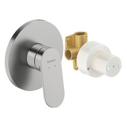 Duravit Wave Einhebelmischer Unterputz Set, 1 Verbraucher, Edelstahl gebürstet, 1... DURAVIT-WA4210007070 4067116433975 (Abb. 1)