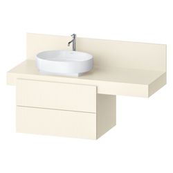Duravit Balcoon Konsolen-Waschtischunterbau wandh. 570x800x534mm Sandbeige Str... DURAVIT-BA50130JEIE0000 4067116472783 (Abb. 1)