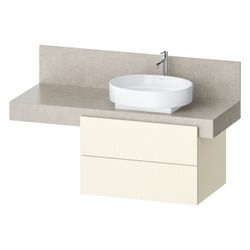 Duravit Balcoon Konsolen-Waschtischunterbau wandh. 570x800x522mm Schieferbraun... DURAVIT-BA50330JGIG0000 4067116473407 (Abb. 1)