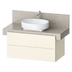 Duravit Balcoon Konsolen-Waschtischunterbau wandh 570x1000x522mm Elfenbein Str... DURAVIT-BA50340JDID0000 4067116473421 (Abb. 1)