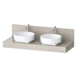 Duravit Balcoon Konsole 550x1400x370mm Concrete Struktur Matt ohne Konsolenträ... DURAVIT-BA90680ICIC0000 4067116480085 (Abb. 1)