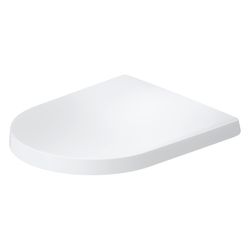 Duravit Balcoon WC-Sitz D-shaped Weiß Seidenmatt, 374x40x458mm, ohne Absenkautomati... DURAVIT-0027613200 4067116454819 (Abb. 1)