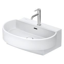 Duravit Balcoon Waschtisch 480x650x220mm wandh. Weiß SDM, D-shaped, DuraShield, 1 W... DURAVIT-241165AC00 4067116441666 (Abb. 1)