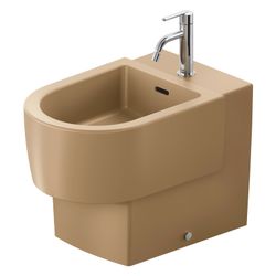 Duravit Balcoon Stand Bidet 570x370x400mm Clay Terra Matt DuraShield 1 HL mit Überl... DURAVIT-272610AM00 4067116443974 (Abb. 1)