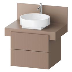 Duravit Balcoon Konsolen-Waschtischunterbau wandh 570x600x534mm Umbra Struktur... DURAVIT-BA50120JFIF0000 4067116472745 (Abb. 1)