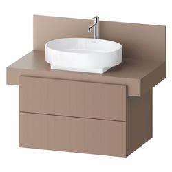 Duravit Balcoon Konsolen-Waschtischunterbau wandh 570x800x534mm Umbra Struktur... DURAVIT-BA50130JFIF0000 4067116472790 (Abb. 1)