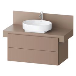 Duravit Balcoon Konsolen-Waschtischunterbau wandh. 570x1000x534mm Umbra Strukt... DURAVIT-BA50140JFIF0000 4067116472844 (Abb. 1)