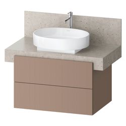 Duravit Balcoon Konsolen-Waschtischunterbau wandh. 570x800x522mm Umbra Struktu... DURAVIT-BA50330JFIF0000 4067116473391 (Abb. 1)