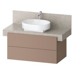Duravit Balcoon Konsolen-Waschtischunterbau wandh. 570x1000x522mm Umbra Strukt... DURAVIT-BA50340JFIF0000 4067116473445 (Abb. 1)