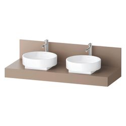 Duravit Balcoon Konsole 550x1400x370mm Umbra Matt ohne Konsolenträger 2 Aussch... DURAVIT-BA90610IFIF0000 4067116474183 (Abb. 1)