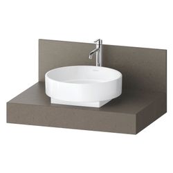 Duravit Balcoon Konsole 550x800x370mm Basalt Struktur Matt ohne Konsolenträger... DURAVIT-BA90630IBIB0000 4067116479928 (Abb. 1)